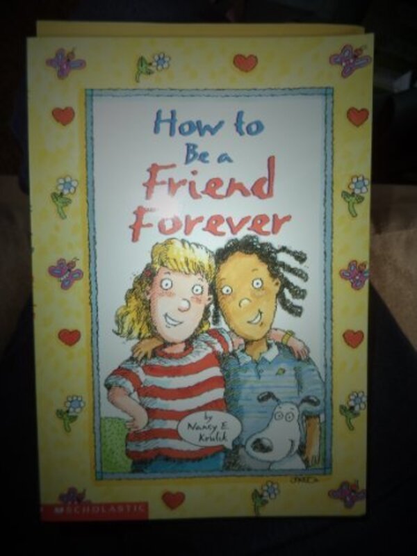 Book cover for "How to Be a Friend Forever" by Nancy Krulik