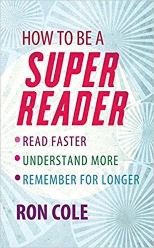 Book cover for "How to Be a Super Reader" by Ron Cole