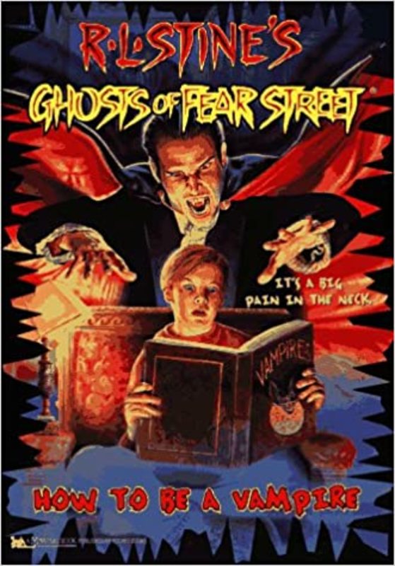 Book cover for "How to Be a Vampire" by R.L. Stine