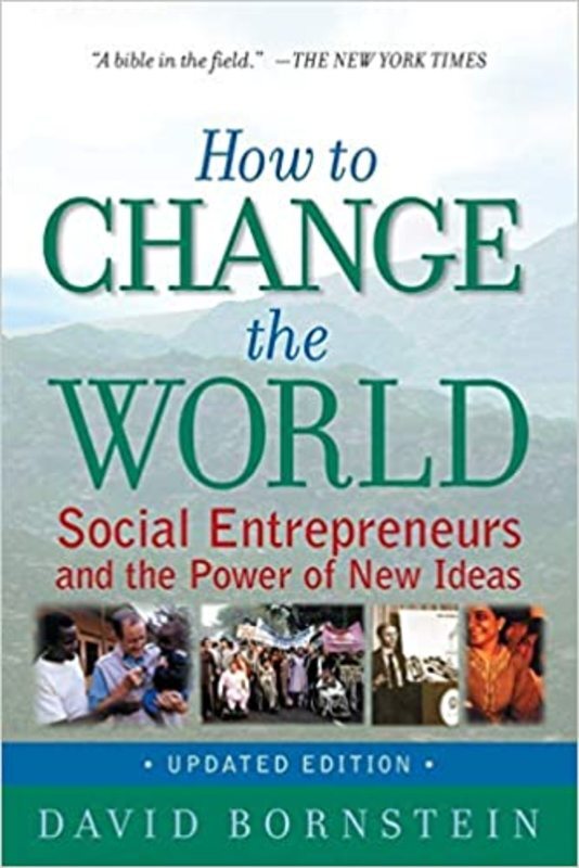 Book cover for "How to Change the World" by David Bornstein