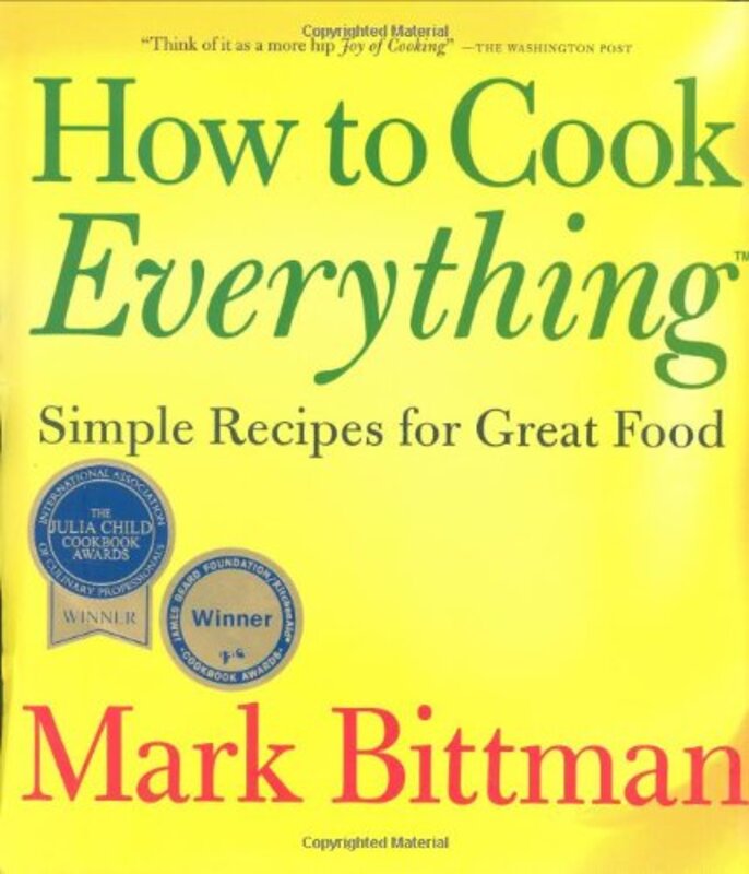 Book cover for "How to Cook Everything: Simple Recipes for Great Food"