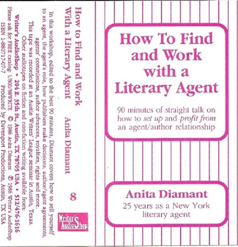 Book cover for "How to Find and Work with a Literary Agent" by Anita Diamant