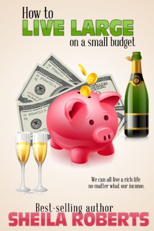 Book cover for "How to Live Large on a Small Budget" by Sheila Roberts
