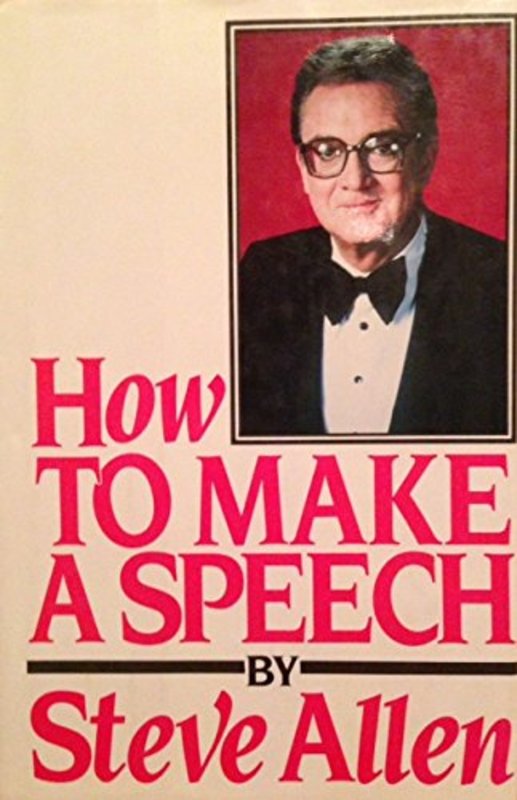 Book cover for "How to Make a Speech" by Steve Allen