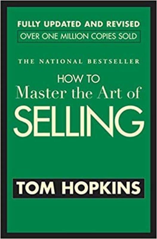Book cover for "How to Master the Art of Selling" by Tom Hopkins
