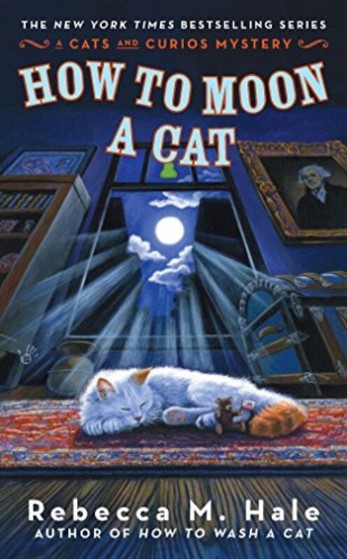 Book cover for "How to Moon a Cat" by Rebecca M Hale