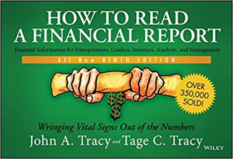 Book cover for "How to Read a Financial Report" by Tage C. Tracy