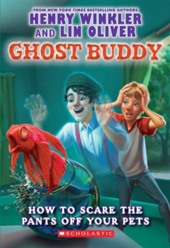 Book cover for "How to Scare the Pants Off Your Pets" by Henry Winkler