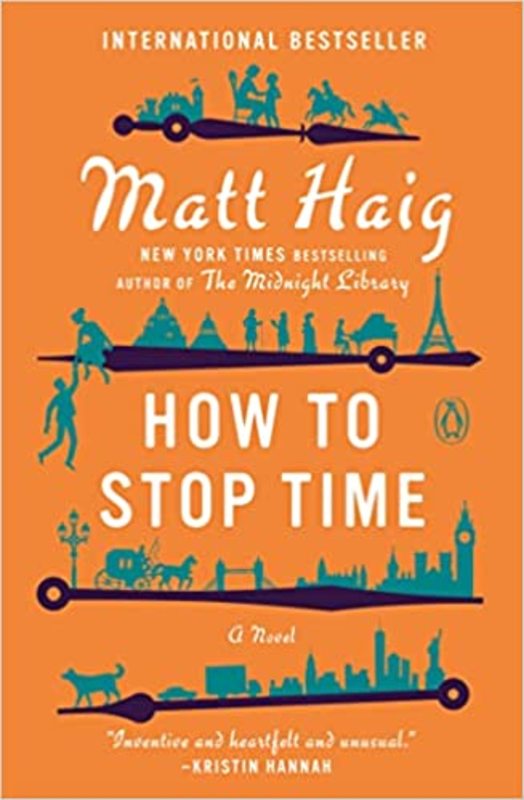 Book cover for "How to Stop Time"