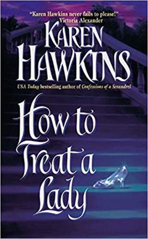 Book cover for "How to Treat a Lady" by Karen Hawkins
