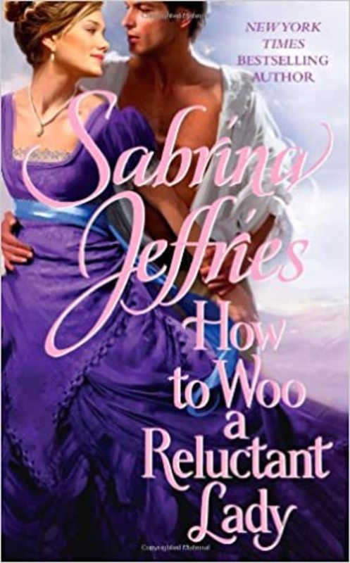 Book cover for "How to Woo a Reluctant Lady" by Sabrina Jeffries