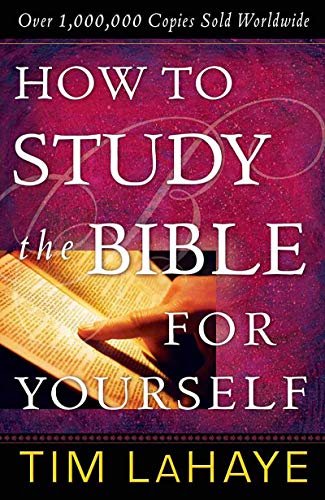Book cover for "How to Study the Bible for Yourself" by Tim LaHaye