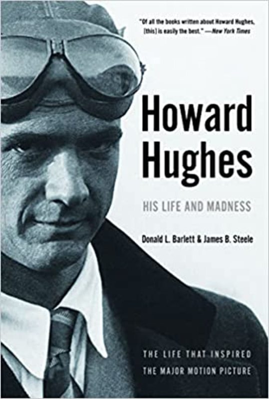 Book cover for "Howard Hughes" by Donald L. Barlett