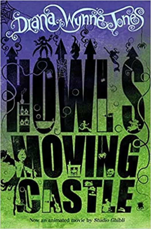 Book cover for "Howl's Moving Castle" by Diana Wynne Jones