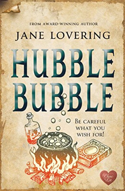 Book cover for "Hubble Bubble" by Jane Lovering