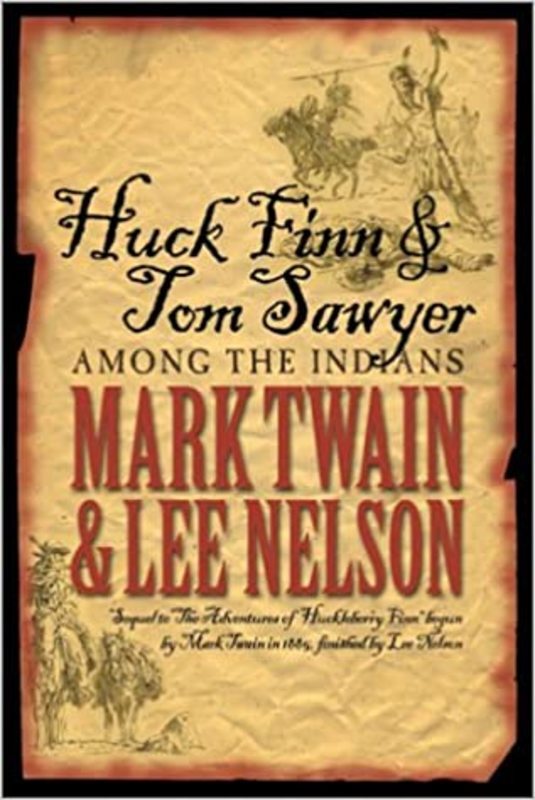 Tom Sawyer and Huck Finn book cover