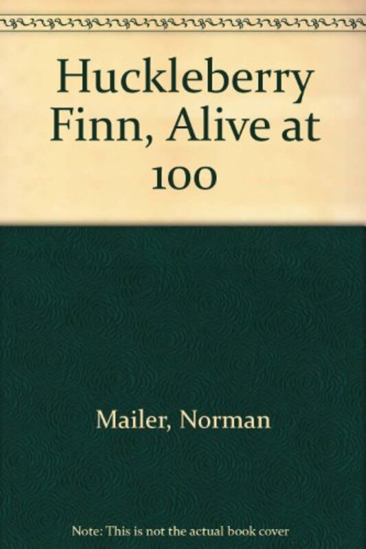 Book cover for "Huckleberry Finn" by Norman Mailer