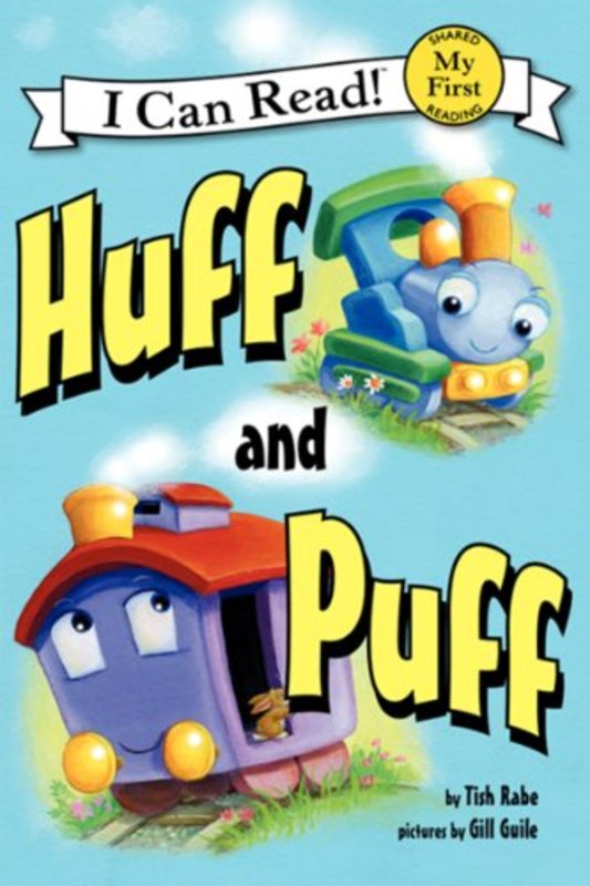 Book cover for "Huff and Puff" by Tish Rabe