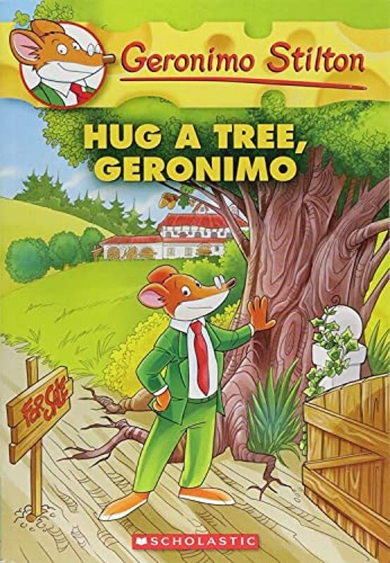 Book cover for "Hug a Tree, Geronimo" by Elisabetta Dami