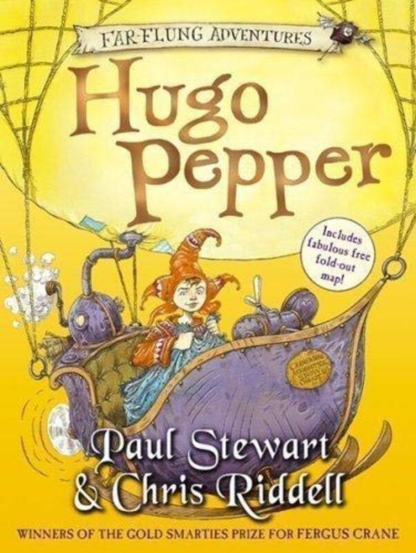 Book cover for "Hugo Pepper" by Paul Stewart