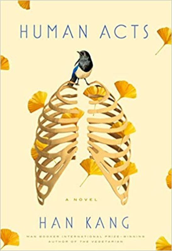 Book cover for "Human Acts" by Han Kang
