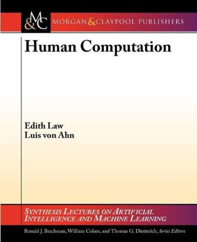 Book cover for "Human Computation"