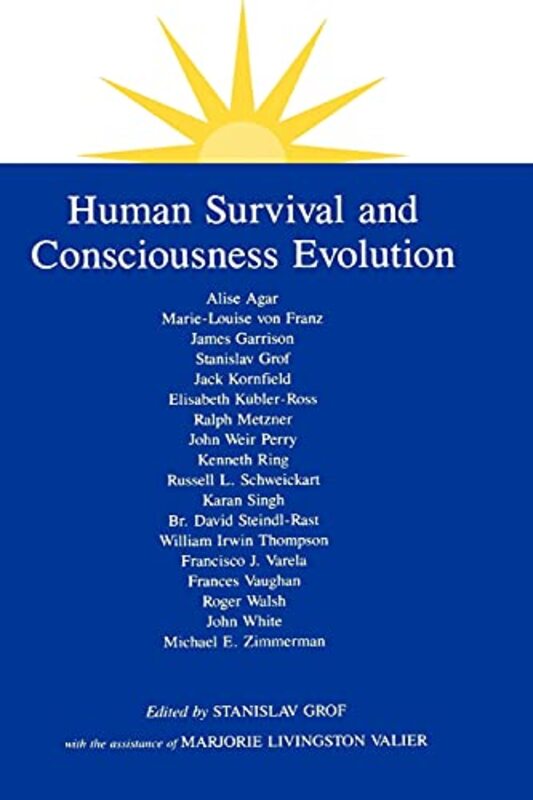 Book cover for "Human Survival and Consciousness Evolution"