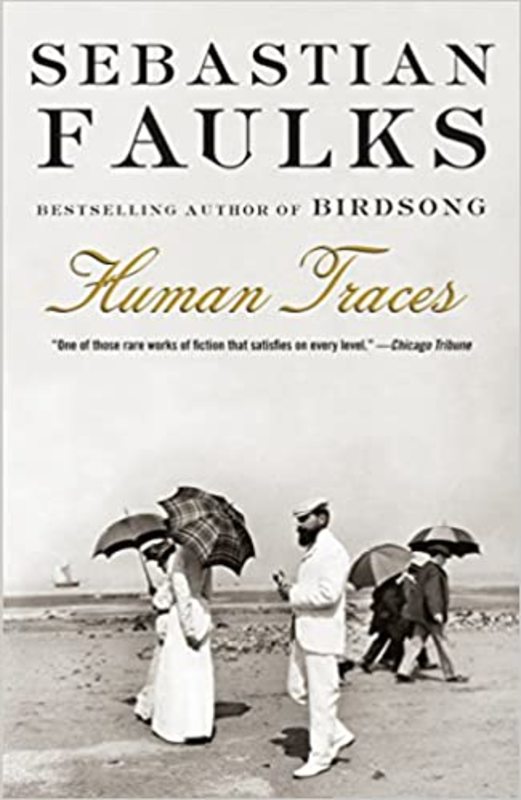 Book cover for "Human Traces" by Sebastian Faulks