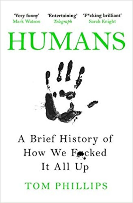 Book cover for "Humans" by Tom Phillips