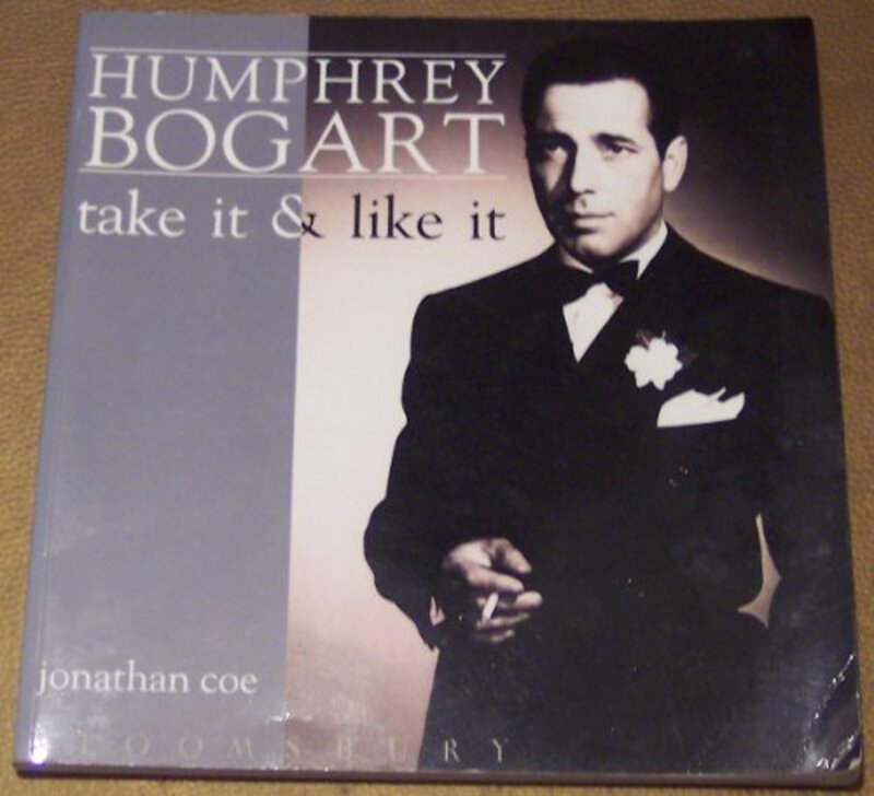 Book cover for "Humphrey Bogart" by Jonathan Coe
