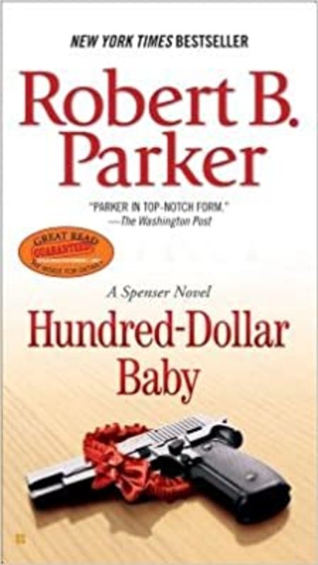Book cover for "Hundred-Dollar Baby" by Robert B Parker