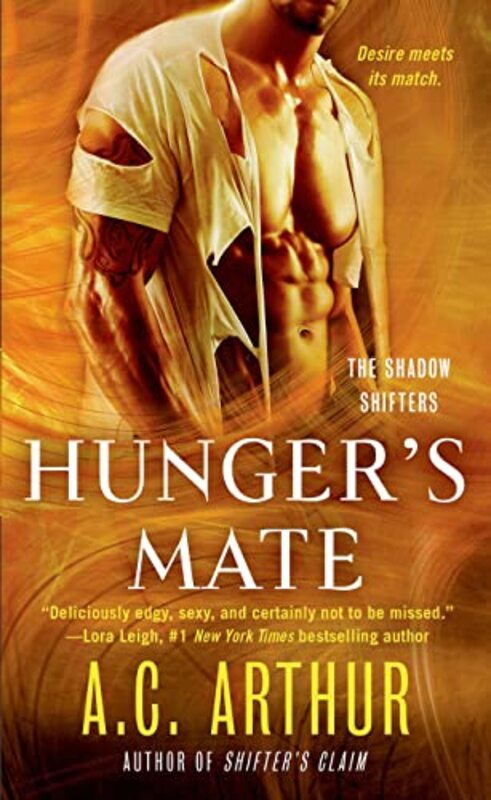 Book cover for "Hunger's Mate" by AC Arthur