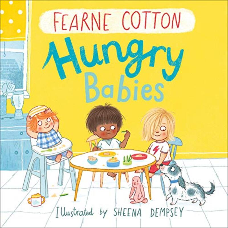 Book cover for "Hungry Babies" by Fearne Cotton