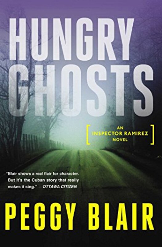 Book cover for "Hungry Ghosts" by Peggy Blair