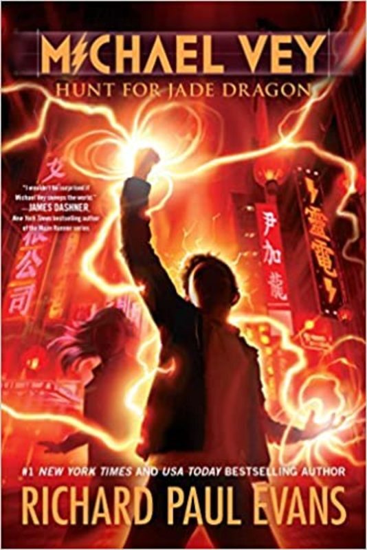 Book cover for "Hunt for Jade Dragon" by Richard Paul Evans