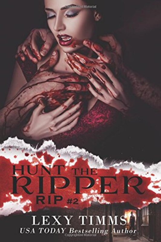 Book cover for "Hunt the Ripper" by Lexy Timms
