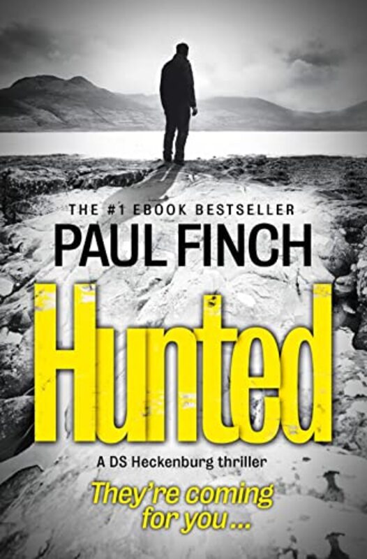 Book cover for "Hunted" by Paul Finch