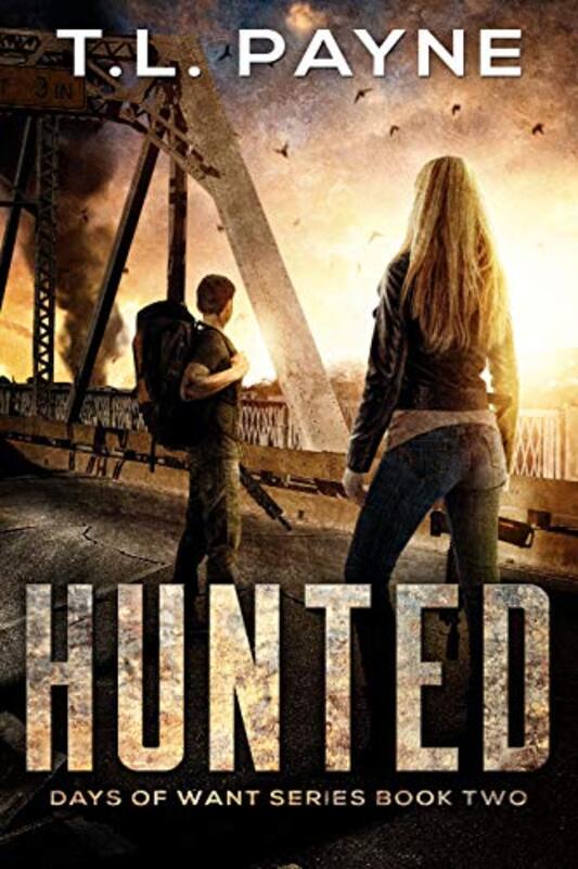 Book cover for "Hunted" by TL Payne
