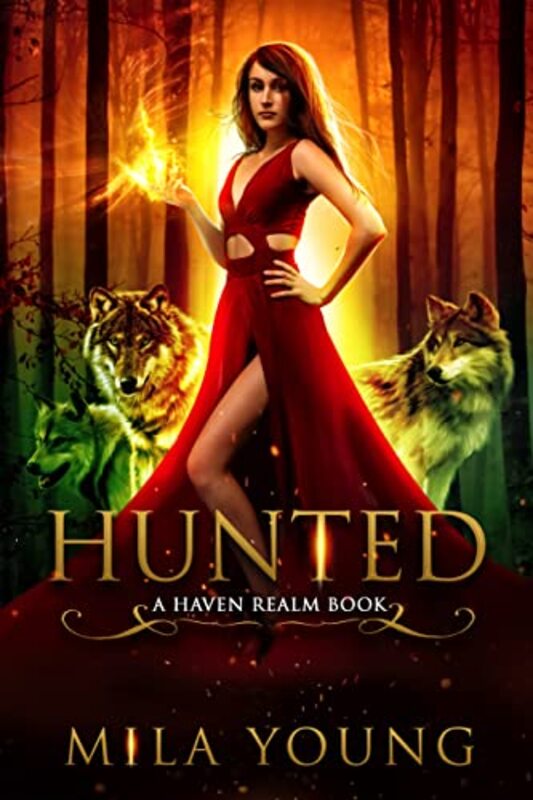 Book cover for "Hunted" by Mila Young