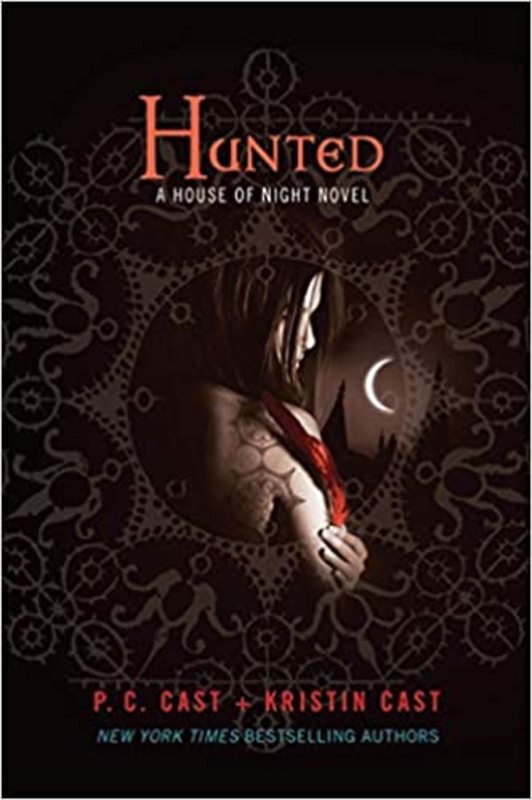 Book cover for "Hunted" by Kristin Cast