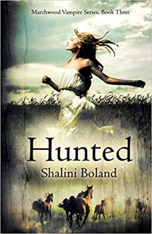 Book cover for "Hunted" by Shalini Boland