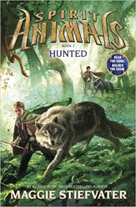 Book cover for "Hunted" by Maggie Stiefvater