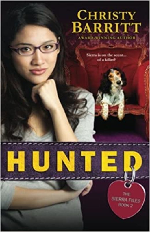 Book cover for "Hunted" by Christy Barritt
