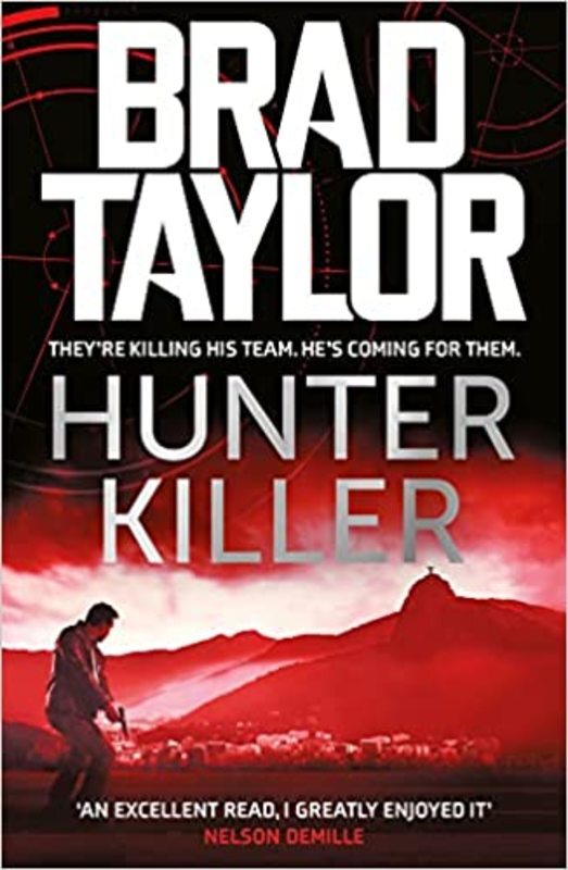 Book cover for "Hunter Killer" by Brad Taylor