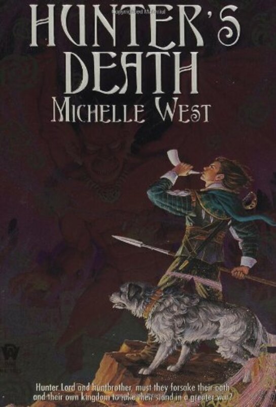 Book cover for "Hunter's Death" by Michelle Sagara West