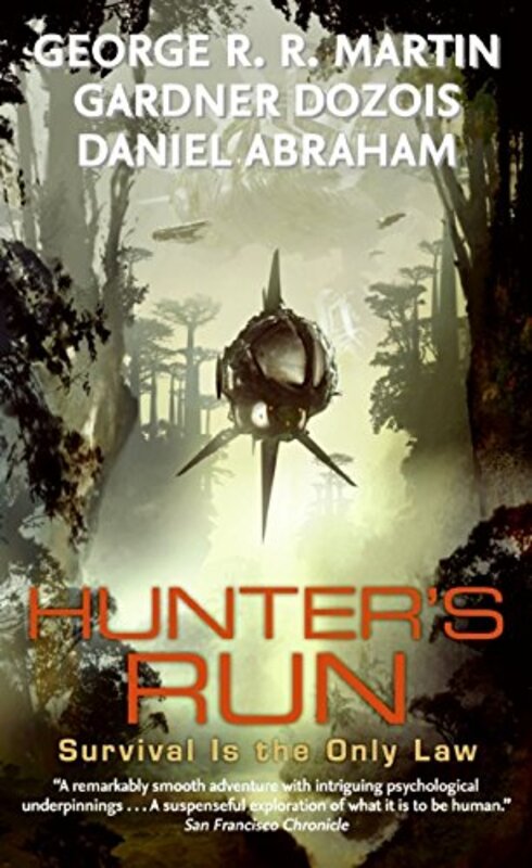 Book cover for "Hunter's Run"