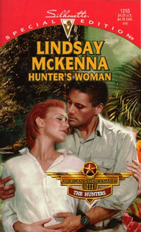 Book cover for "Hunter's Woman" by Lindsay McKenna