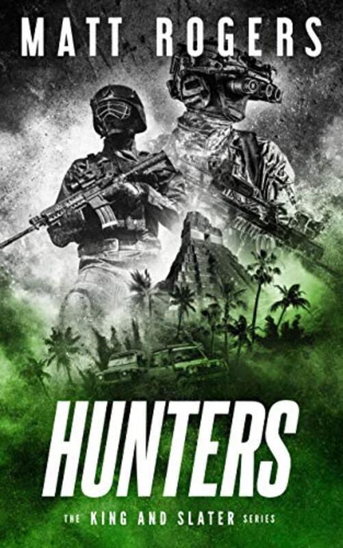 Book cover for "Hunters" by Matt Rogers