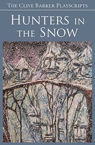 Book cover for "Hunters in the Snow" by Clive Barker