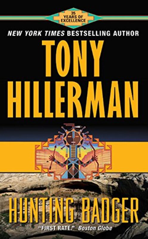 Book cover for "Hunting Badger" by Tony Hillerman
